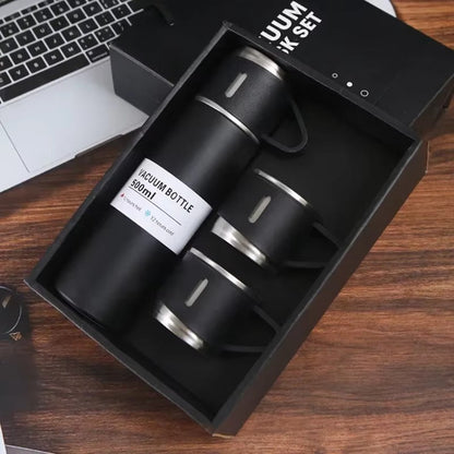 Premium Vacuum Flask Gift Set